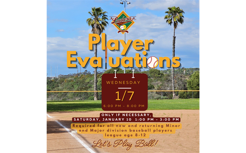 Last Chance Player Evaluations!